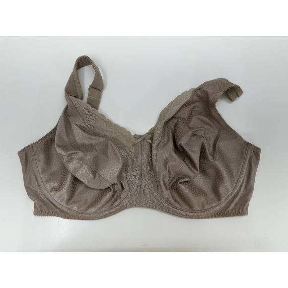 Womens Bra Size 42DD Brown Underwired Style 4422 - Picture 1 of 11